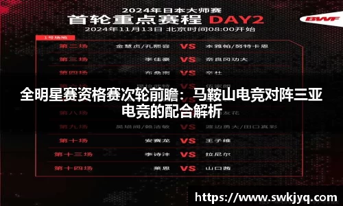 全明星赛资格赛次轮前瞻：马鞍山电竞对阵三亚电竞的配合解析